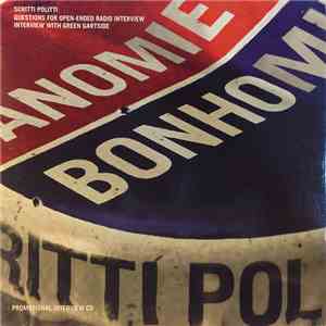 Scritti Politti - Anomie & Bonhomie - Interview with Green Gartside album flac