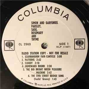 Simon & Garfunkel - Parsley, Sage, Rosemary And Thyme album flac