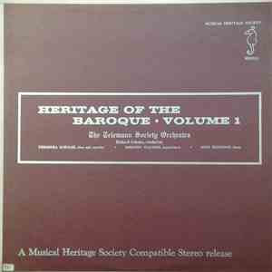 Telemann Society Orchestra, Richard Schulze, Theodora Schulze, Dorothy Walters, John Dennison  - Heritage Of The Baroque Volume 1 album flac