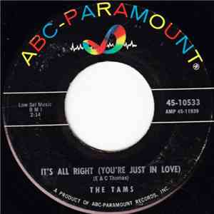 The Tams - It's All Right (You're Just In Love) / You Lied To Your Daddy album flac