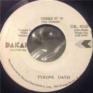Tyrone Davis - There It Is / You Wouldn't Believe album flac