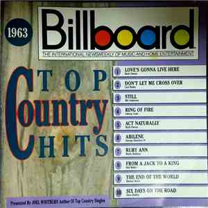 Various - Billboard Top Country Hits - 1963 album flac