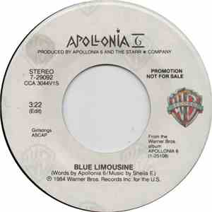 Apollonia 6 - Blue Limousine album flac
