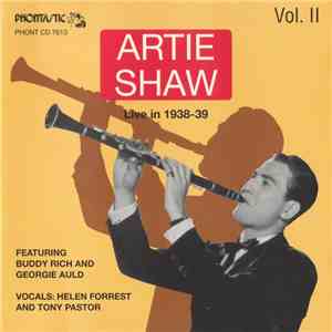 Artie Shaw - Live In 1938-39 Vol. II album flac