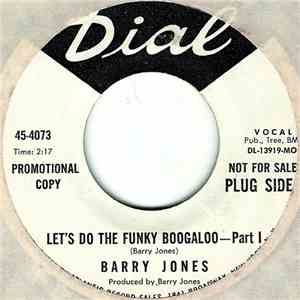 Barry Jones - Let's Do The Funky Boogaloo album flac