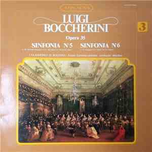 Boccherini / I Filarmonici Di Bologna, Angelo Ephrikian - Opera 35 - Sinfonia N. 5 - Sinfonia N. 6 album flac