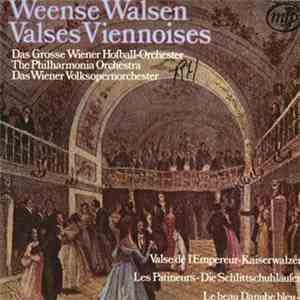 Das Grosse Wiener Hofball-Orchester, Das Wiener Volksopernorchester, The Philharmonia Orchestra - Weense Walsen - Valses Viennoises album flac