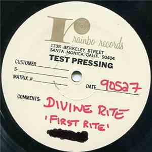 Divine Rite - First Rite album flac