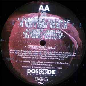 DJ Quicksilver - Escape To Paradise album flac