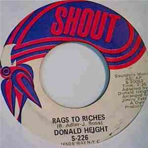 Donald Height - Rags To Riches / Please Don't Hurt Me album flac