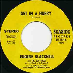 Eugene Blacknell And The New Breed - Get In a Hurry album flac