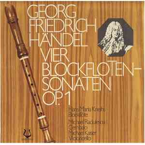 Georg Friedrich Händel - Vier Blockflöten-Sonaten Op.1 album flac