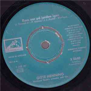 Gitte Henning - Kom Ner På Jorden Igen album flac