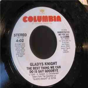 Gladys Knight - The Best Thing We Can Do Is Say Goodbye album flac