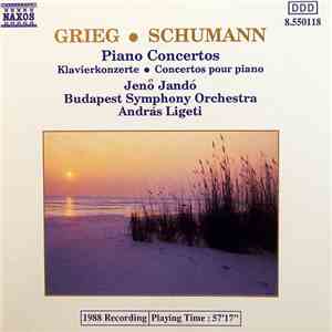 Grieg - Schumann - Jenö Jandó - Budapest Symphony Orchestra - András Ligeti - Piano Concertos album flac