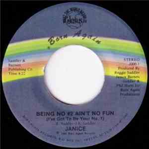 Janice  - Being No #2 Ain' No Fun / Will You Still Love Me Tomorrow album flac