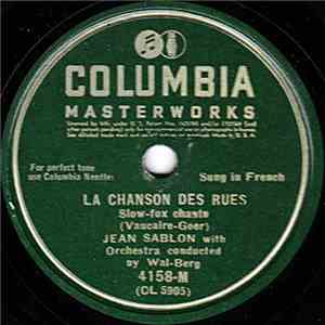 Jean Sablon - La Chanson Des Rues / Vous Qui Passez Sans Me Voir album flac