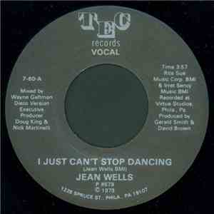 Jean Wells - I Just Can't Stop Dancing album flac