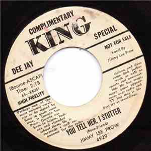 Jimmy Lee Prow - You Tell Her, I Stutter / Shopping List album flac