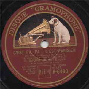 M. Galiardin de L'Empire - C'est Pa ...Pa... C'est Parisien / Émilienne album flac