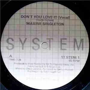 Maxine Singleton - Don't You Love It album flac