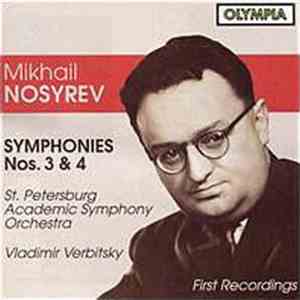 Mikhail Nosyrev / St. Petersburg Academic Symphony Orchestra, Vladimir Verbitsky - Symphonies Nos. 3 & 4 album flac