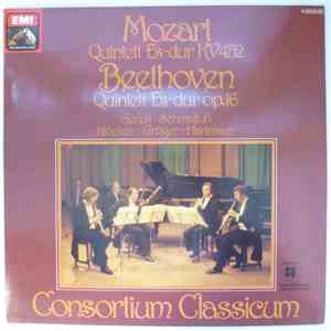 Mozart, Beethoven, Consortium Classicum - Quintett Es-dur KV 452 / Quintett Es-dur Op. 16 album flac