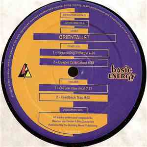Orientalist - Deeper Orientation album flac