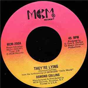 Osmond Collins - They're Lying album flac