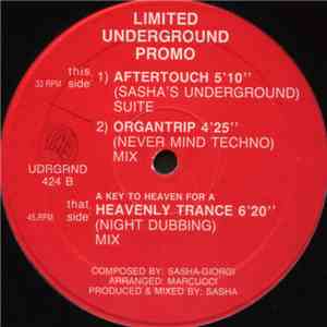 Sasha  - A Key To Heaven For A Heavenly Trance album flac