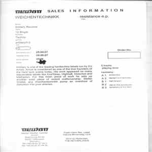 Weichentechnikk - Resistance E.P. album flac