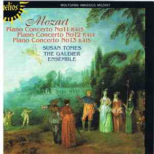 Wolfgang Amadeus Mozart, Susan Tomes, The Gaudier Ensemble - Piano Concertos K413-415 album flac