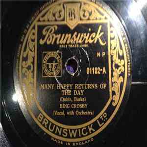 Bing Crosby - Many Happy Returns Of The Day / At Your Command album flac