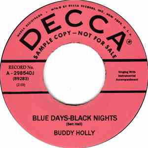 Buddy Holly - Blue Days-Black Nights album flac
