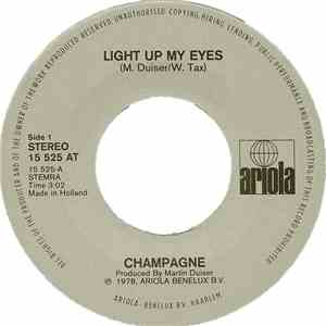 Champagne  - Light Up My Eyes album flac
