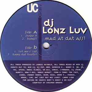DJ Lonz Luv - Mad At Dat Ass album flac