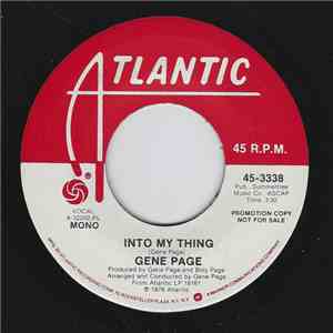 Gene Page - Into My Thing album flac