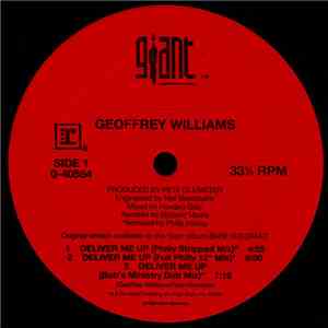 Geoffrey Williams - Deliver Me Up album flac