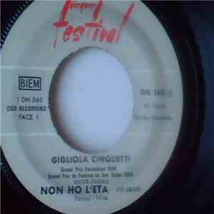 Gigliola Cinquetti - Non Ho L'Eta album flac