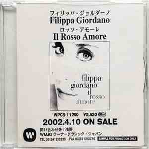 フィリッパ・ジョルダーノ - Il Rosso Amore = ロッソ・アモーレ album flac