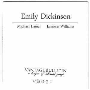 Jamison Williams / Michael Lanier - Emily Dickinson album flac