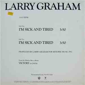 Larry Graham - I'm Sick And Tired album flac