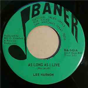 Lee Harmon - As Long As I Live album flac