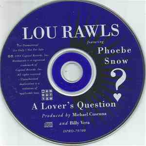 Lou Rawls - A Lover's Question album flac