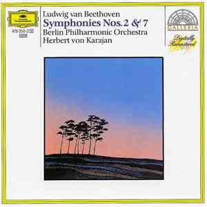 Ludwig van Beethoven / Berlin Philharmonic Orchestra / Herbert von Karajan - Symphonies Nos. 2 & 7 album flac