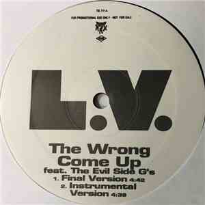 L.V. Feat. The Evil Side G's - The Wrong Come Up / Gangsta's Boogie album flac