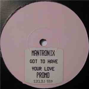 Mantronix - Got To Have Your Love album flac