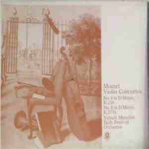 Mozart / Yehudi Menuhin / Bath Festival Orchestra - Violin Concertos / No. 4 In D Major, K.218 / No. 6 In D Major, K.271a album flac