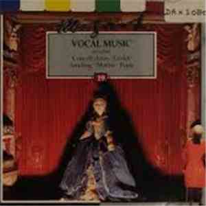 Mozart - Vocal Music Including Concert Arias and Lieder No. 19 album flac