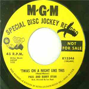 Paul & Barry Ryan - 'Twas On A Night Like This album flac